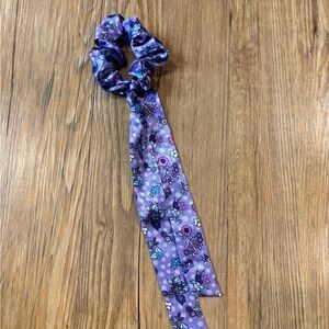 Vera Bradley Purple Floral Hair Scrunchie